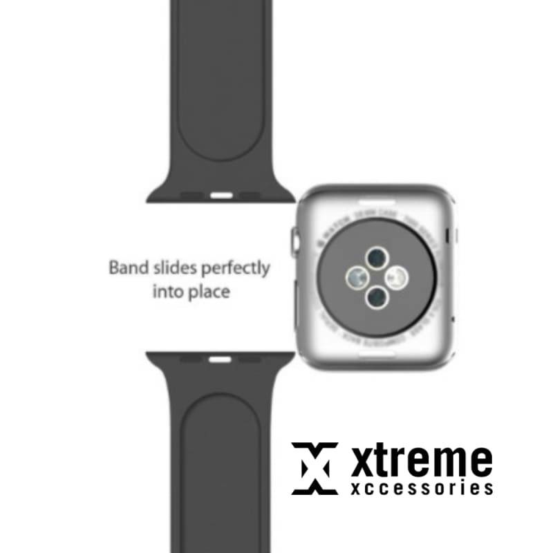 38/40/41mm (M/L) Classic Silicone Apple Replacement Strap