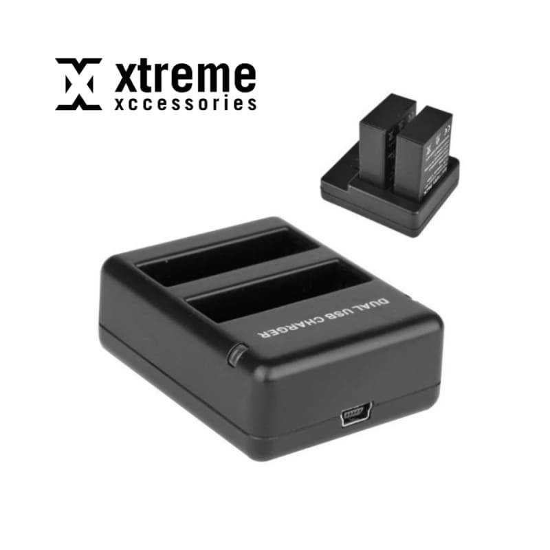 Dual Battery Charger for GoPro Hero 4