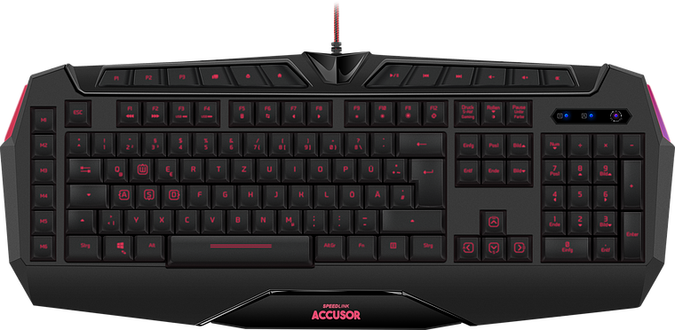 Speedlink ACCUSOR Advanced Gaming Keyboard | SL-670005-BK-US