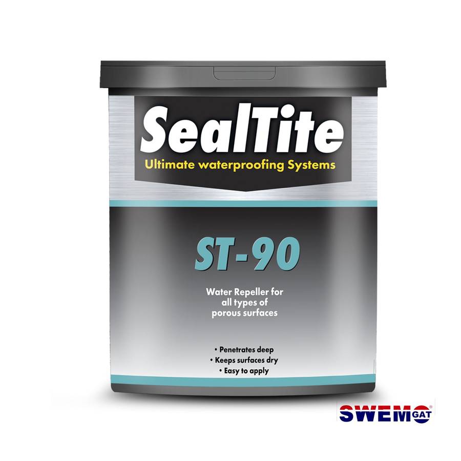 Sealtite ST90 - Clear Silicone based Water Repeller (porous surface sealer)