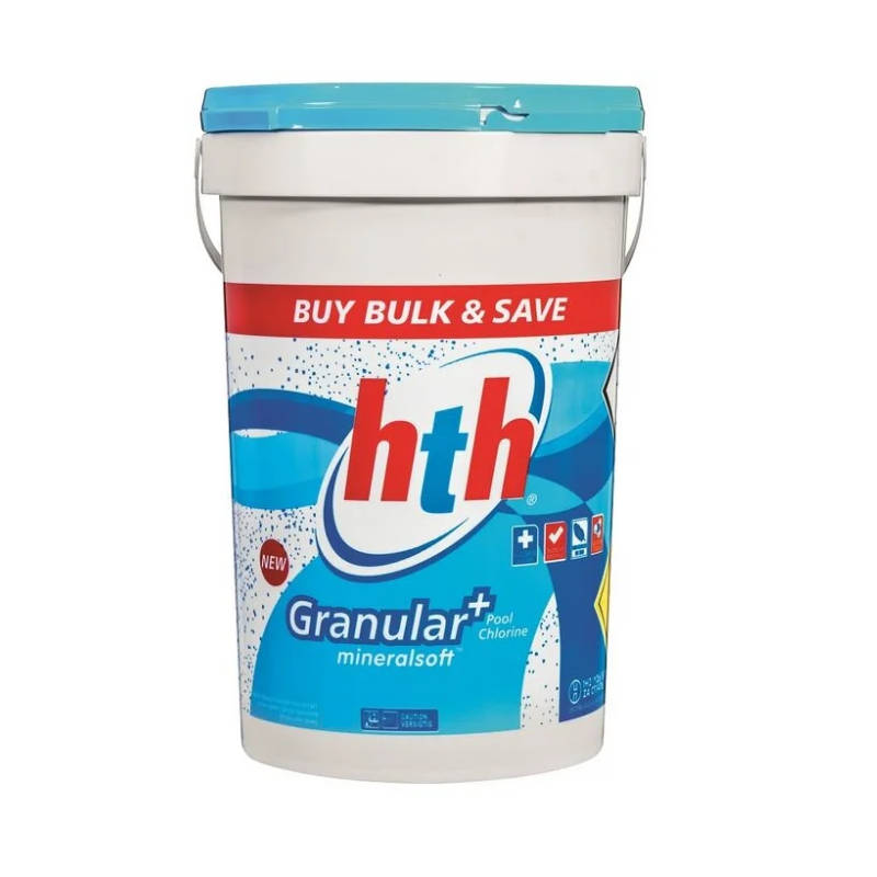 HTH granular chlorine for swimming pools