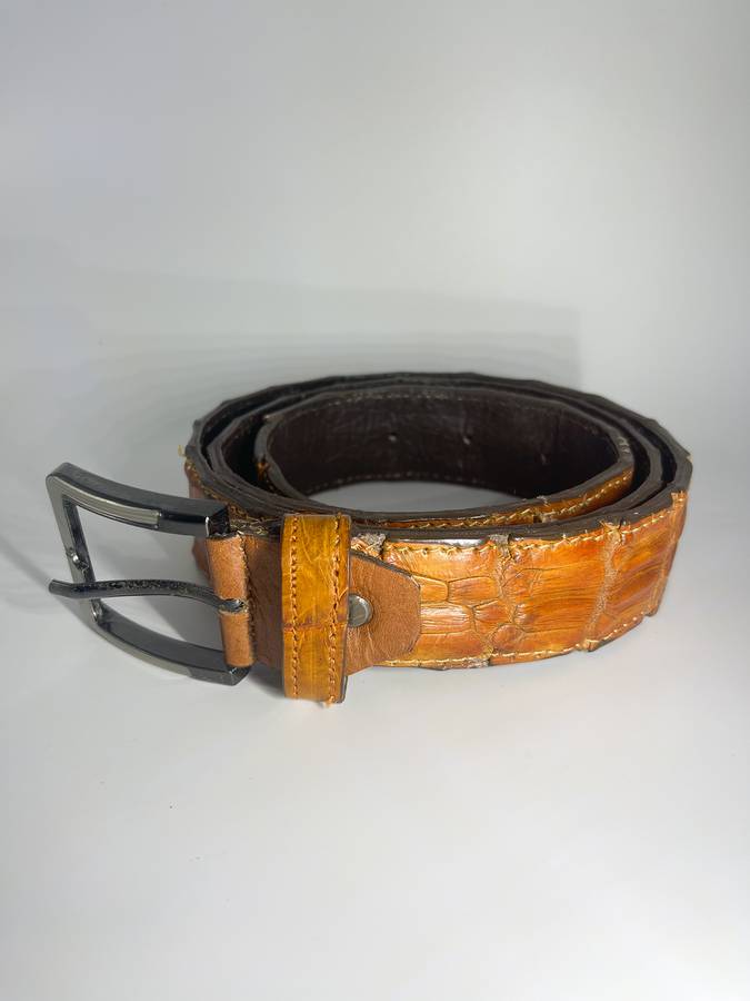 Genuine Croc leather belts size 28- 42