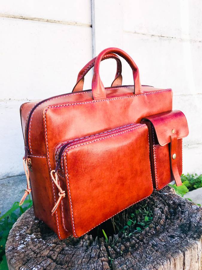 Turika satchel/laptop bag (10 days production time)