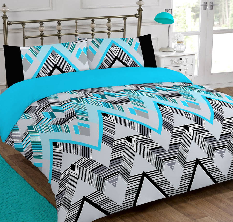 New Identity - 200TC Duvet Cover - Atlanta Grey - Queen