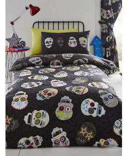 Sugar Skull Duvet - Sugar Skull Bedding - Single