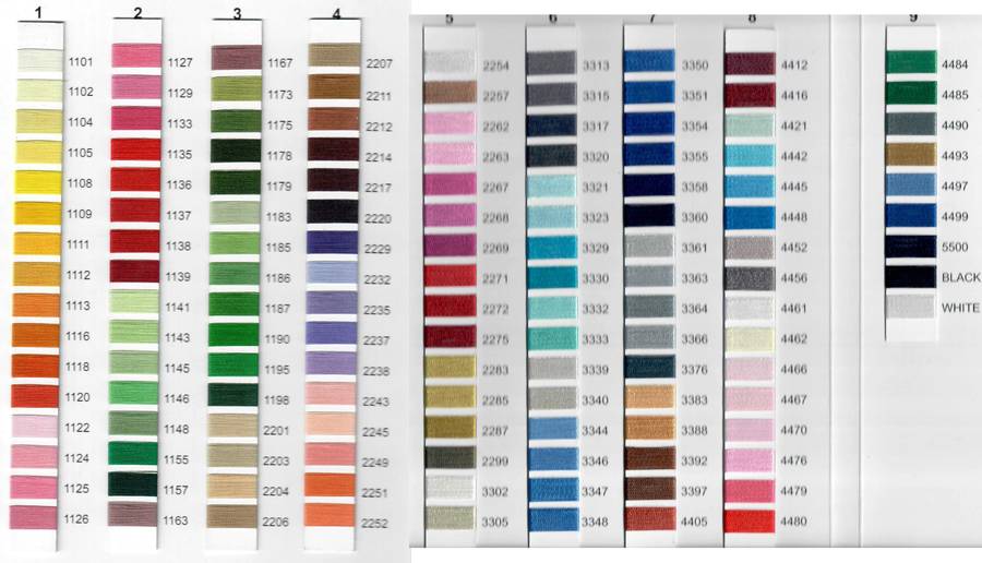 Embroidery Thread 2201-2299 - 2251 Apricot Dark