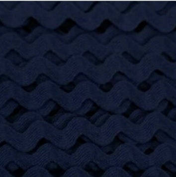 RicRac 24M Roll - Navy Blue