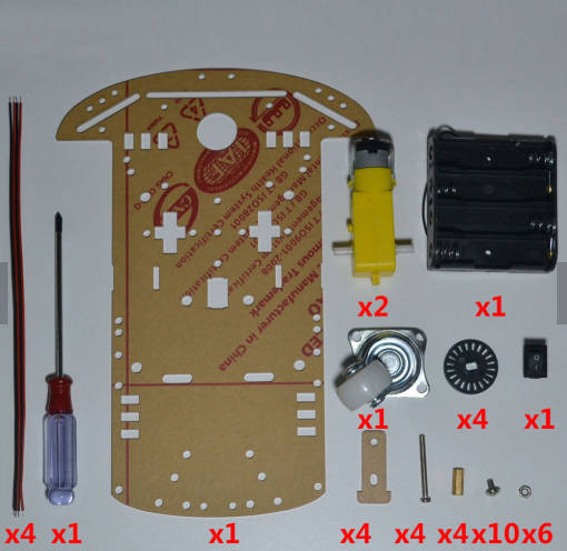 2WD Smart Robot Car Chassis Kit