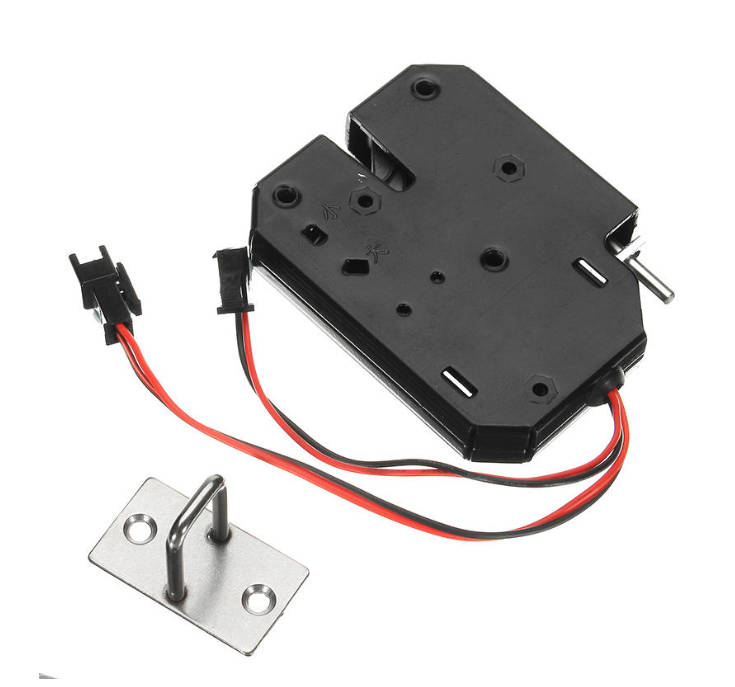 12V Electronic Lock With Latch