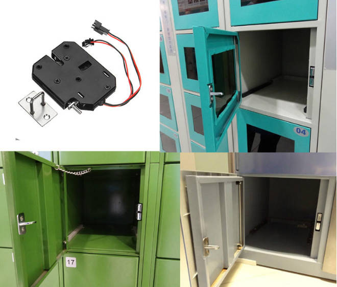 12V Electronic Lock With Latch