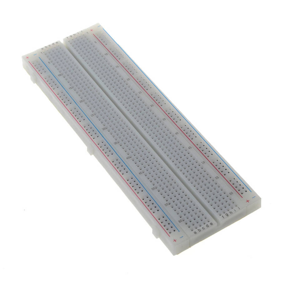 Large Breadboard 830 Point Transparent