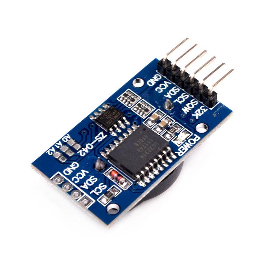 Real Time Clock (RTC-DS3231) and Memory module(AT24C32)
