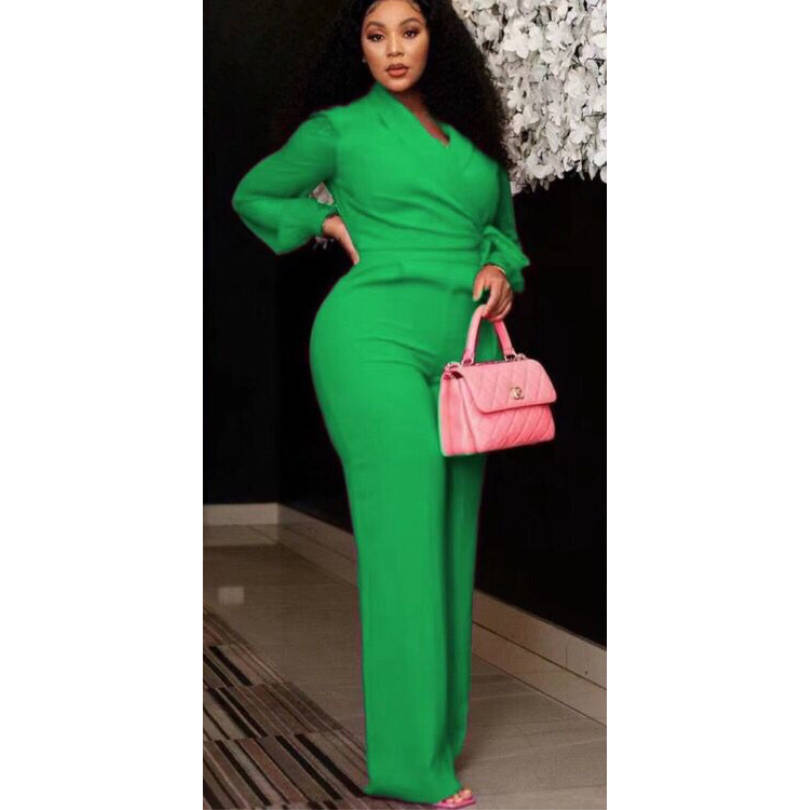 High Waisted Pant and Crop Top Set