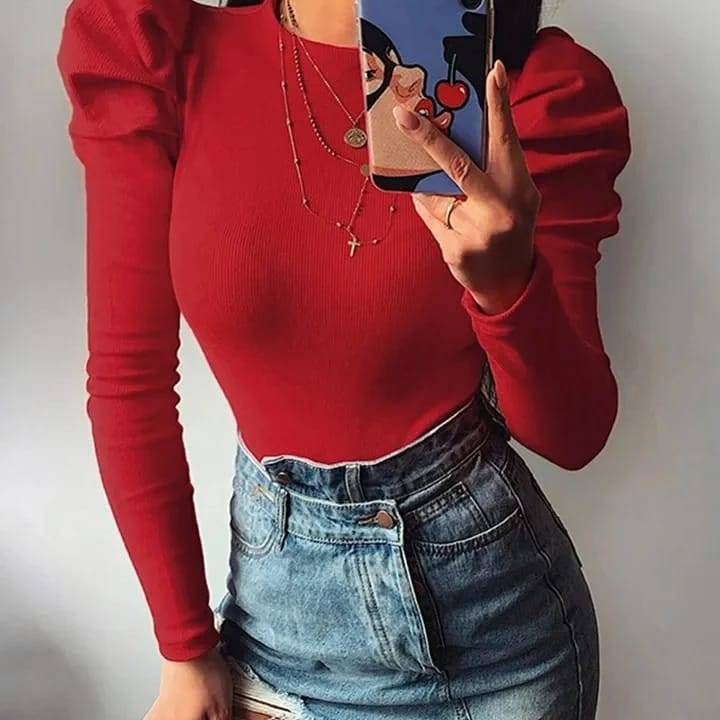 Sexy Turtleneck Long Sleeve Bodysuit