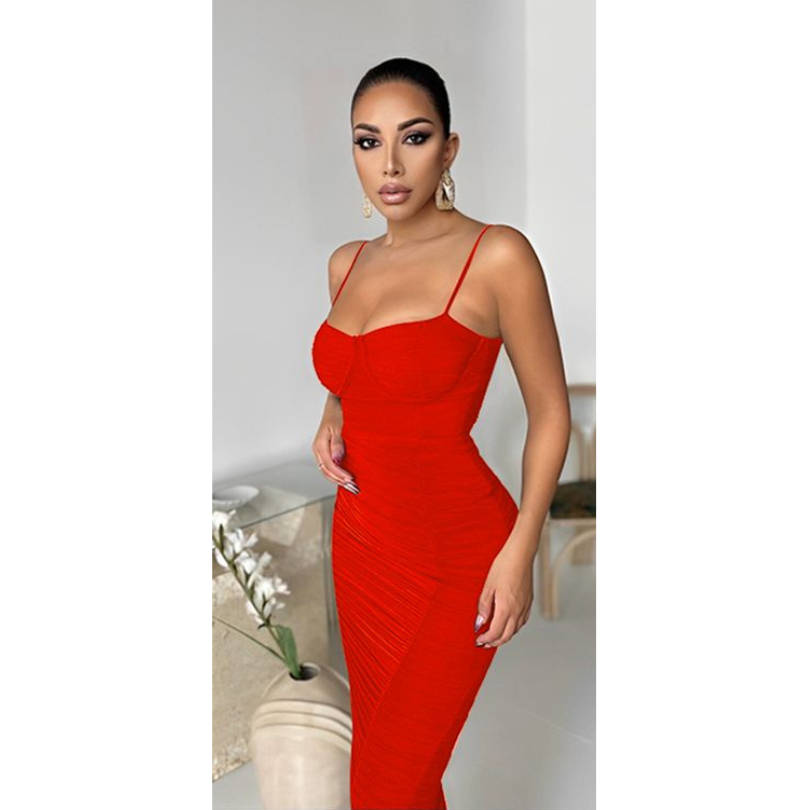 Sleeveless Elegant corset Dress