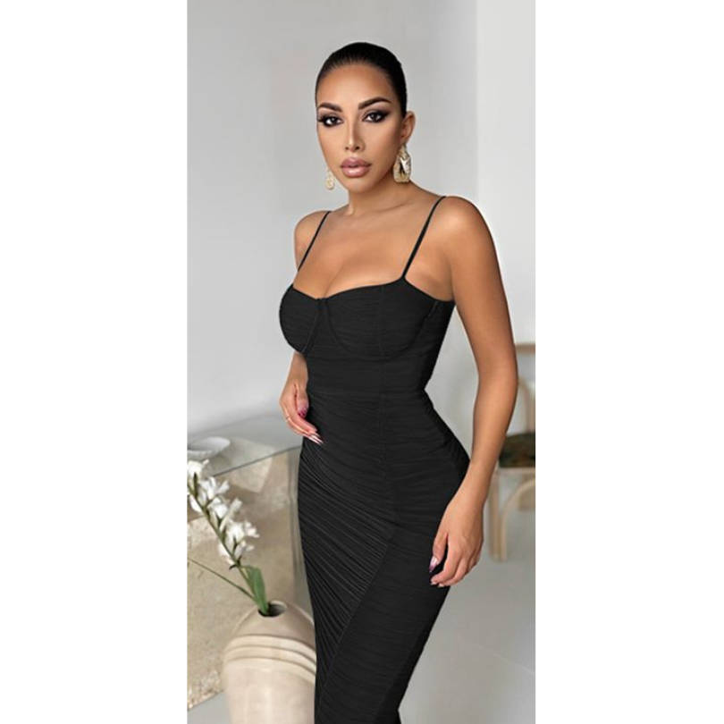 Sleeveless Elegant corset Dress