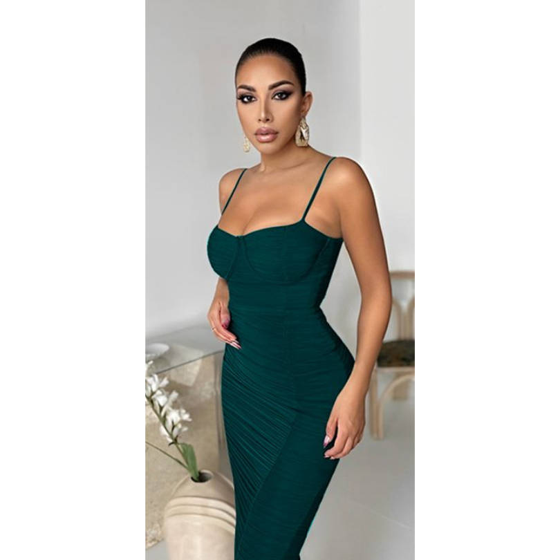 Sleeveless Elegant corset Dress
