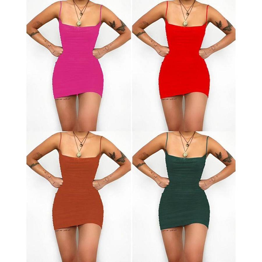 Sexy Sleeveless Mini Dress