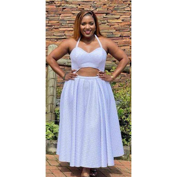 Sleeveless Open Waste Dress