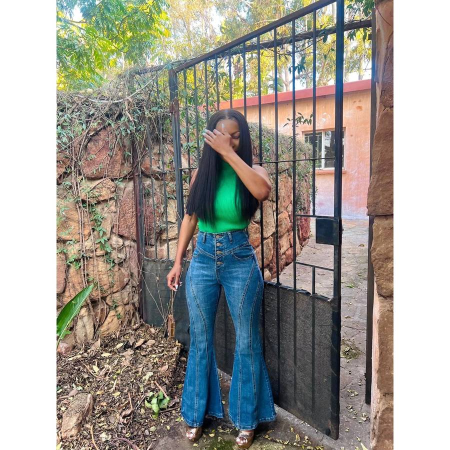 Bellbottom Boyfriend Jeans