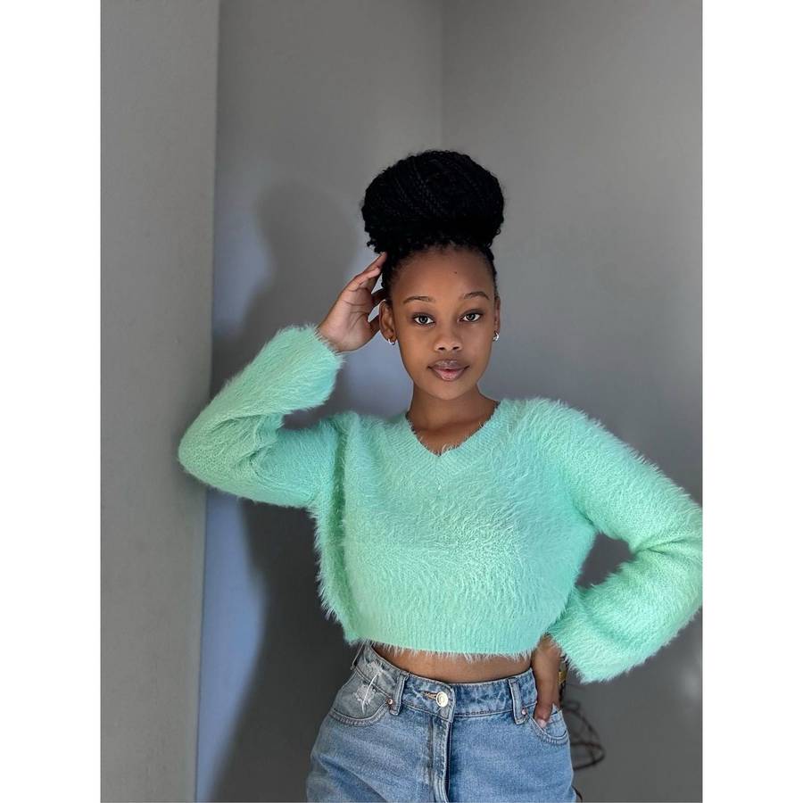 Long Sleeve V-Neck Top