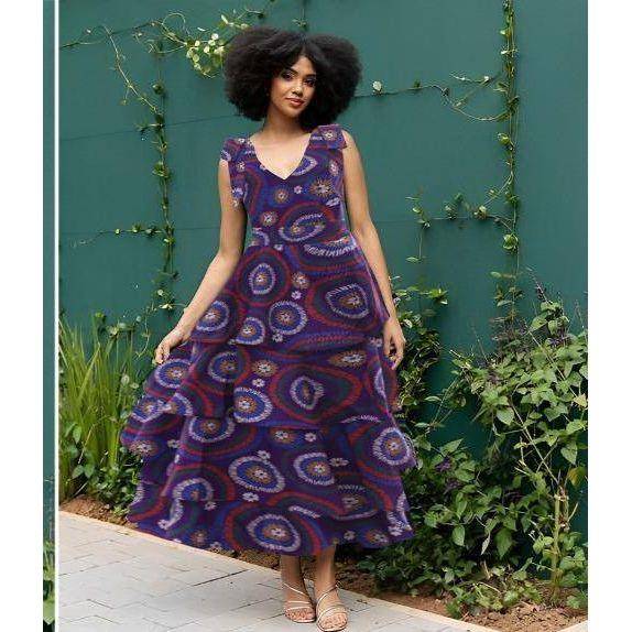 African print Maxi dress