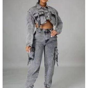 Denim 2 Pieces Set