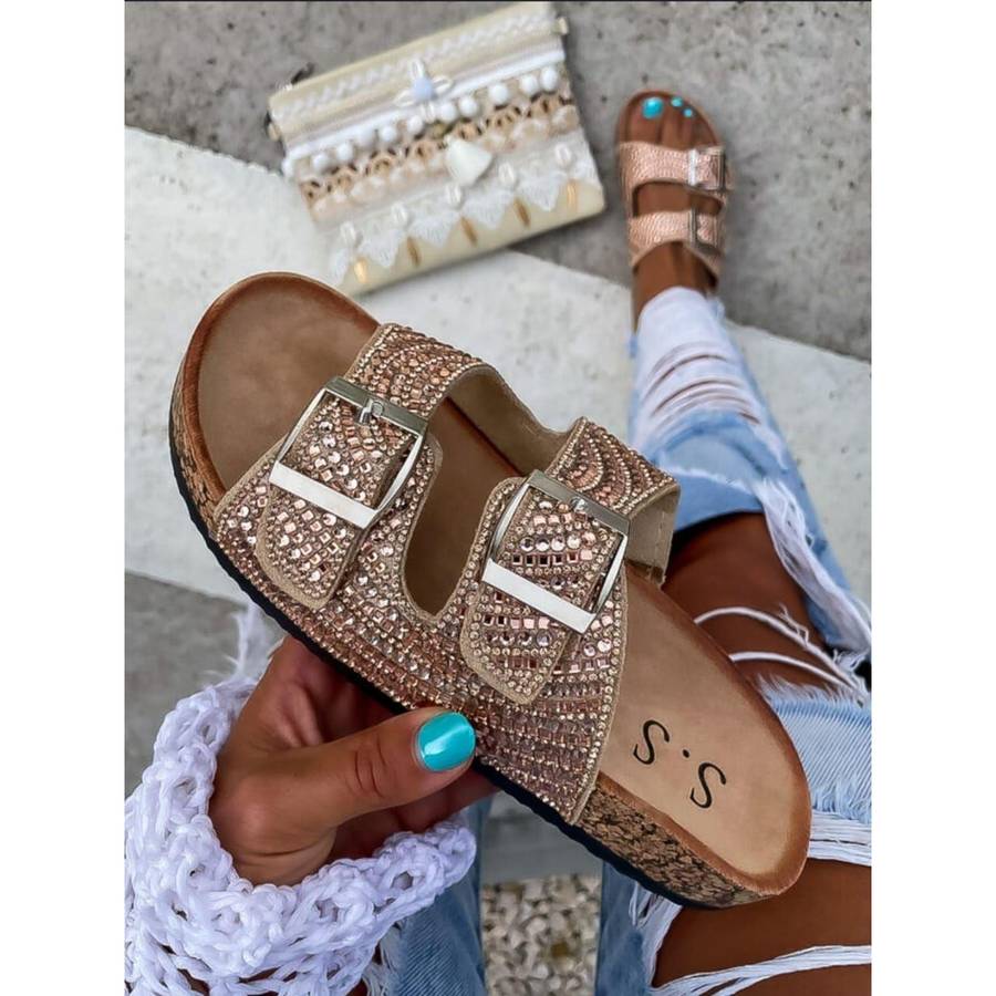 Women's Slides with buckles Juicy.