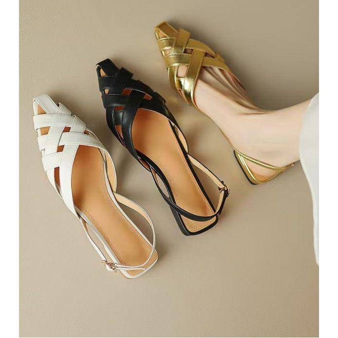 Slingback Flat Sandals