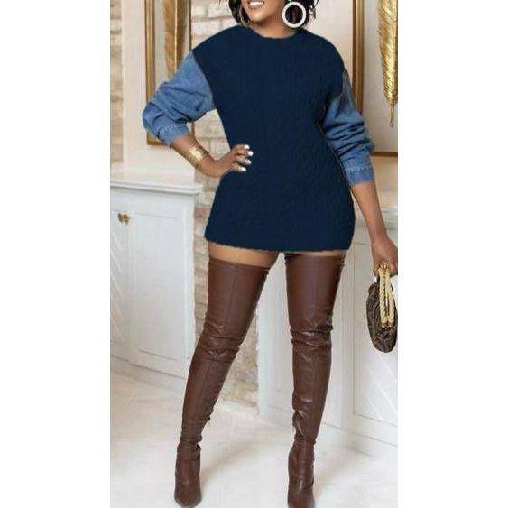 Women's Commuting Solid Color Long Sleeve Sweatshirt