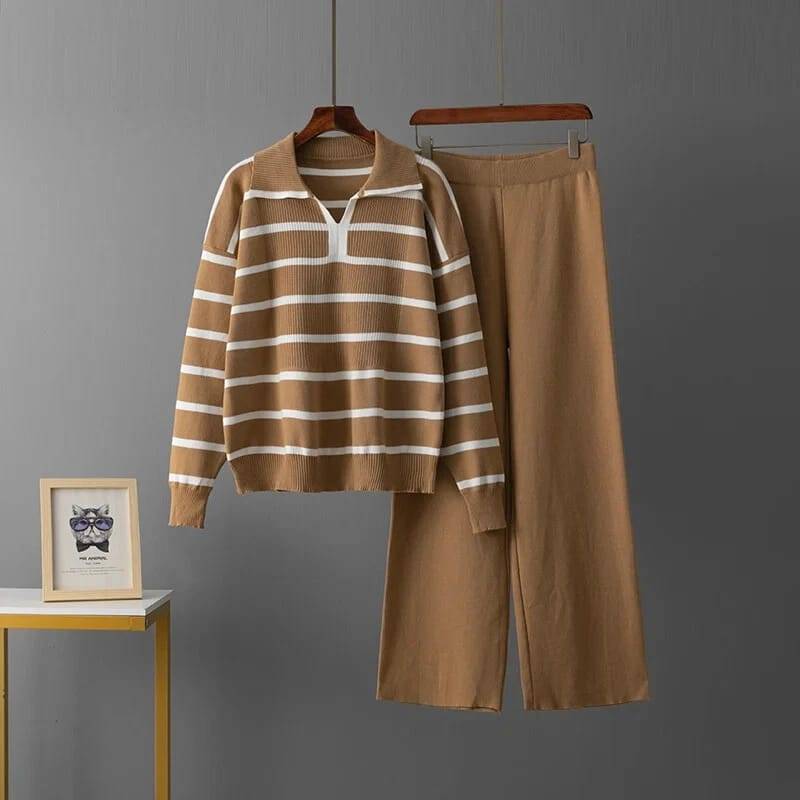 Women's Knitted 2 Piece Set