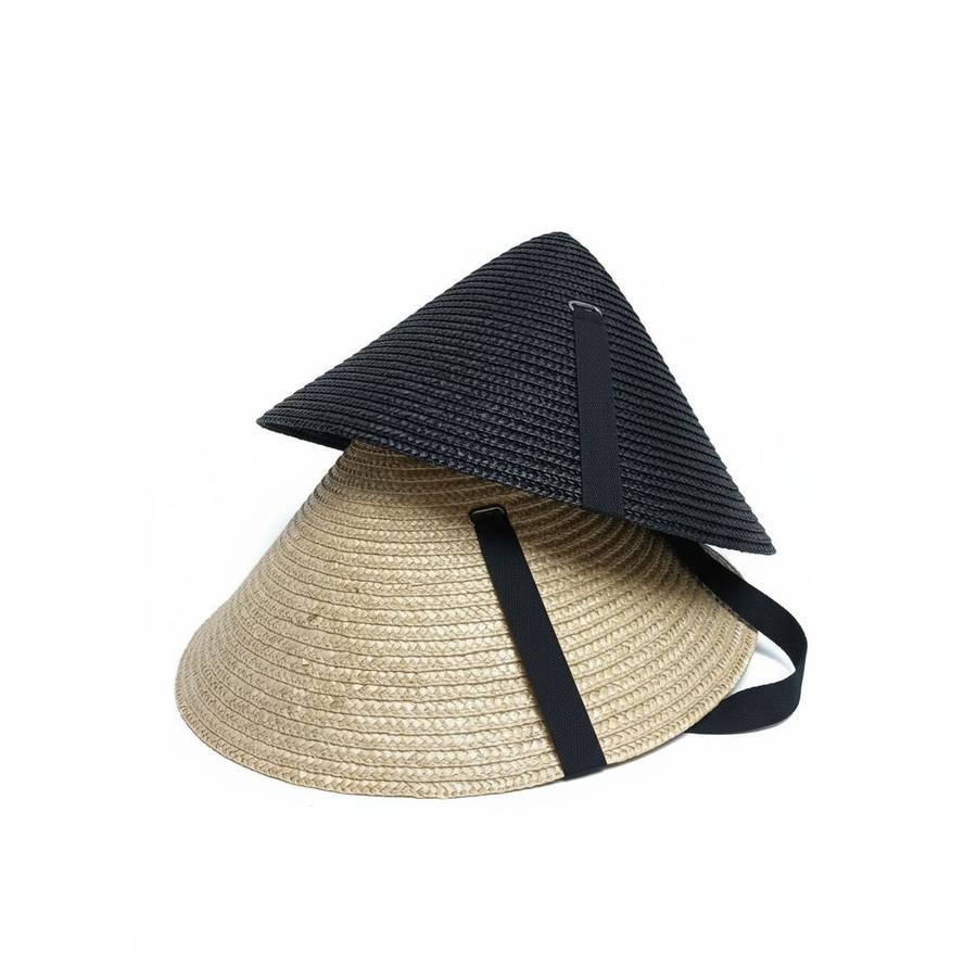 Wide Brim Straw Weaving Cone Sun Hat