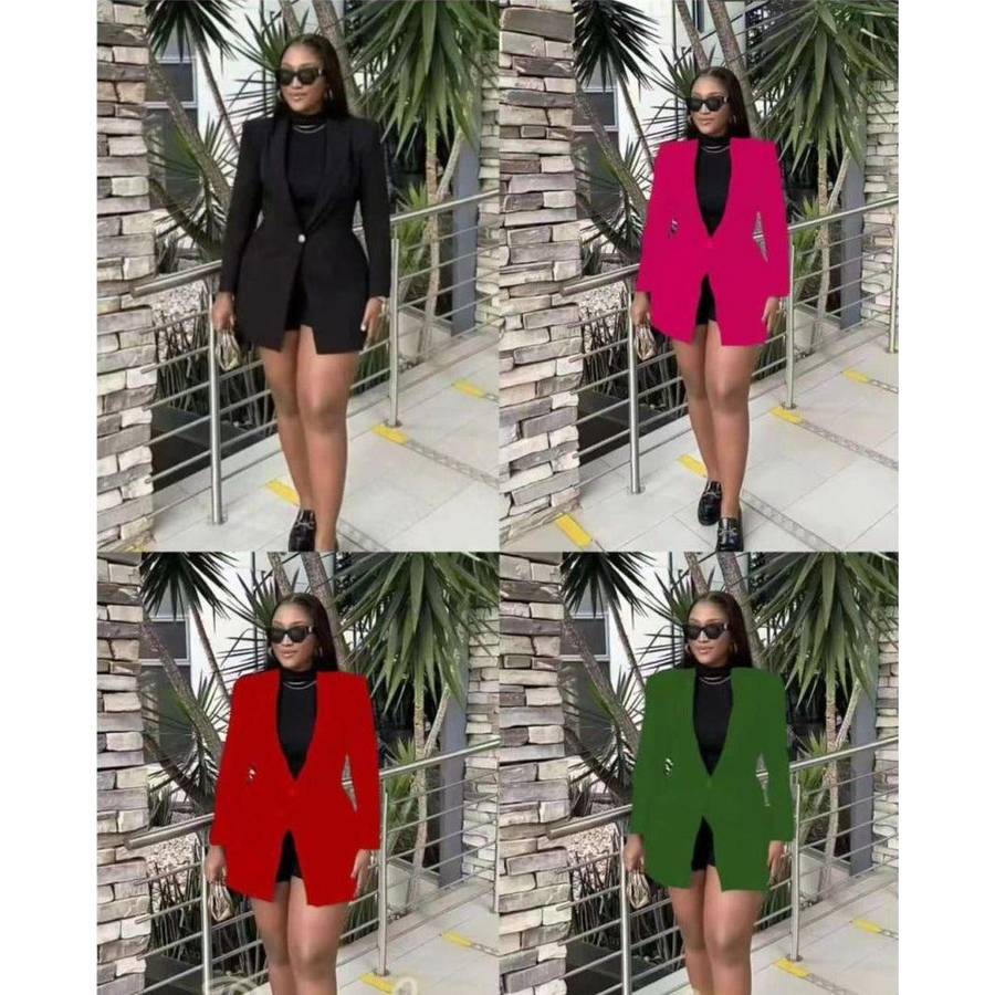 Formal One Button Blazer