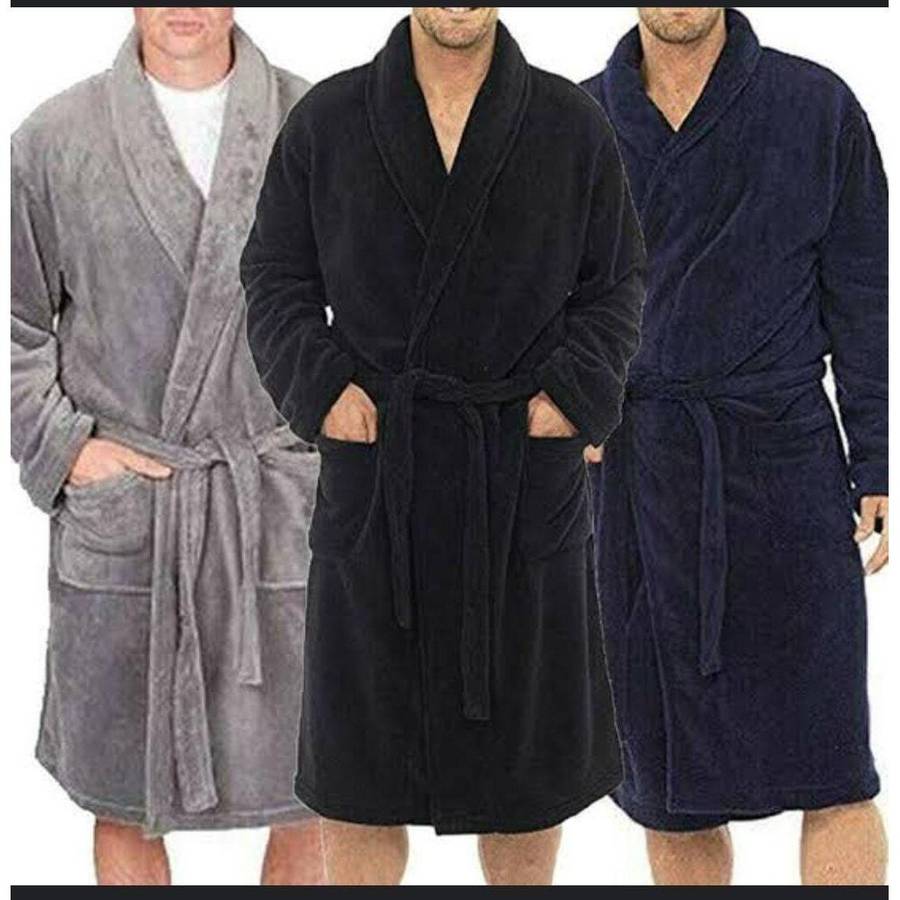 Fluffy Warm Pocket Gown