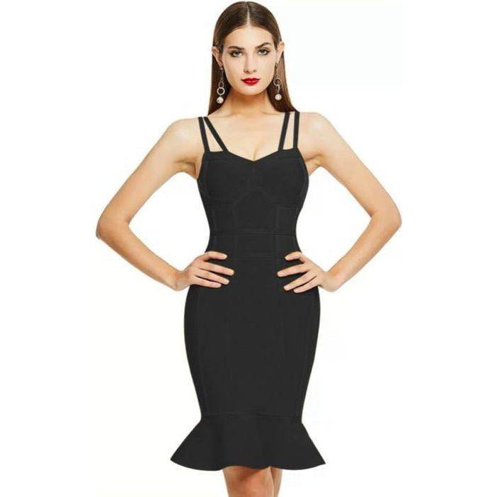 Sexy Sleeveless Midi Dress