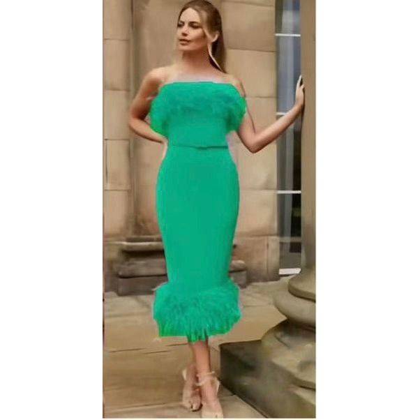 High Waisted Off Shoulder Bodycon Dress