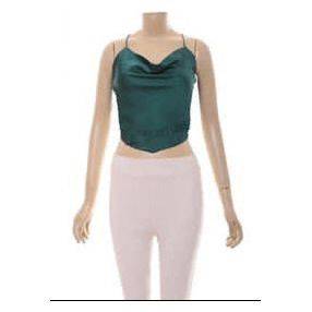 Chic Fashion Straps Sexy Backless Crop Top