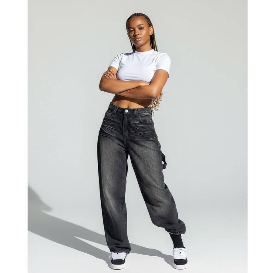Street Style Baggy Cargo Jeans