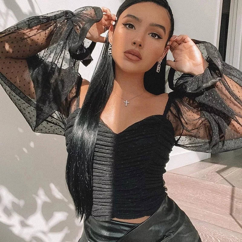 Sexy Polka Dots Crop
