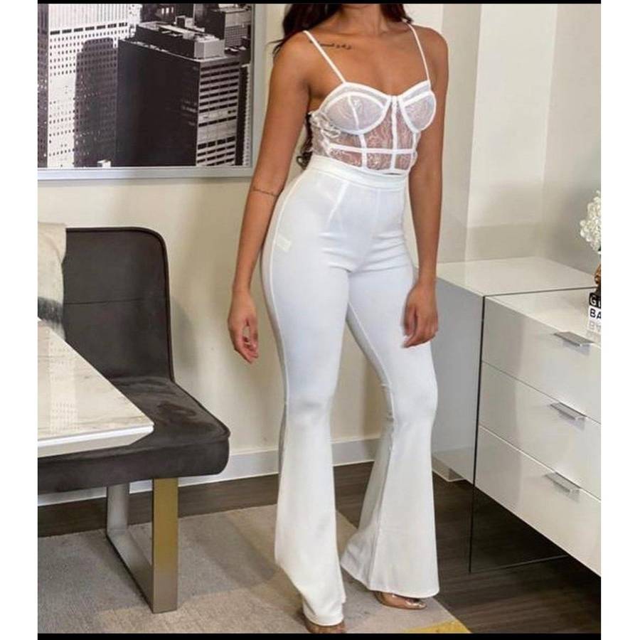 High Waisted Palaza Pants
