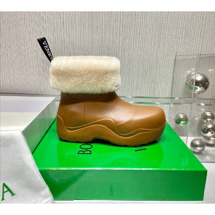 Winter Boots - BROWN / 5
