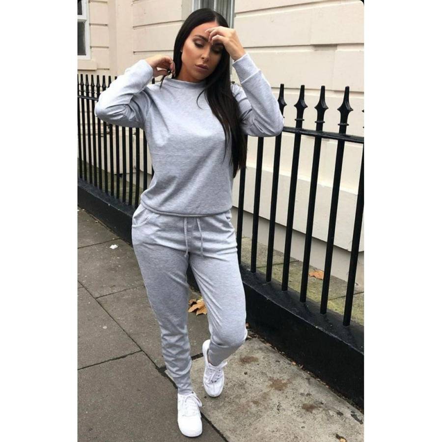 Tracksuit Set - GRAY / S