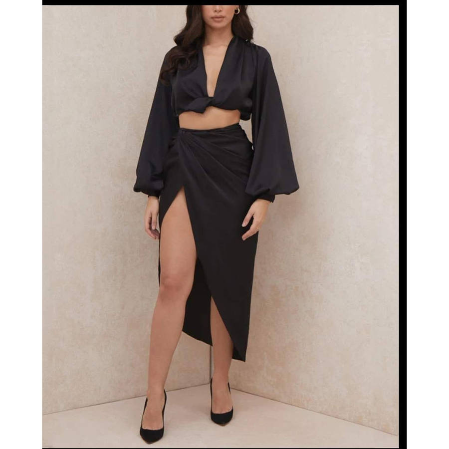 Satin Twin Set