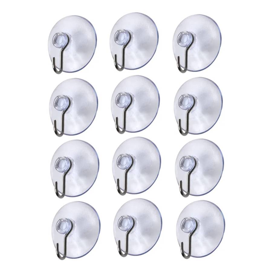 DEKTON Gecko Grip Suction Hooks Medium 12PC
