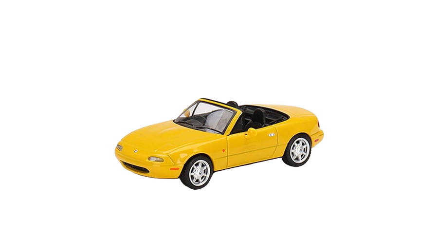 Eunos Roadster Sunburst Yellow 1:64 Model
