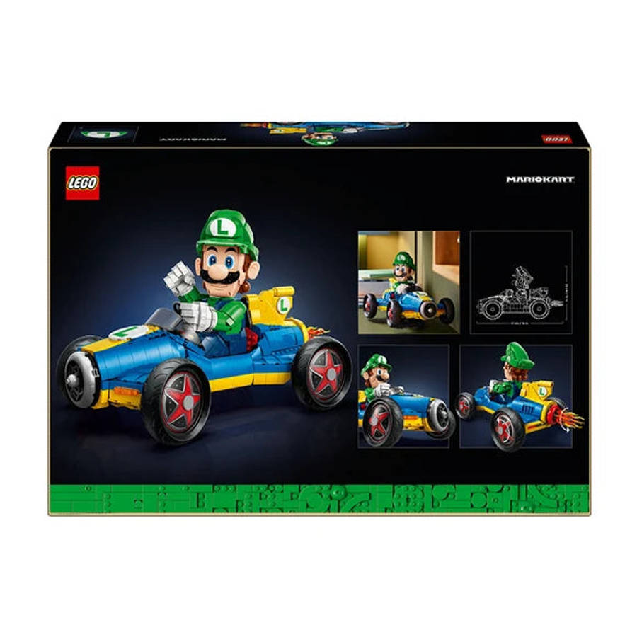 LEGO 72050 Super Mario Mario Kart  Luigi & Mach 8, Collectible Model