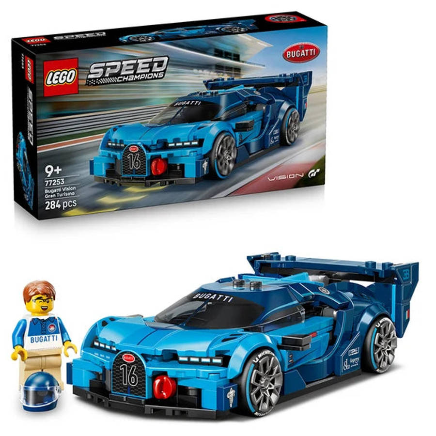 LEGO 77253 Speed Champions Bugatti Vision Gran Turismo Hyper Sports Car