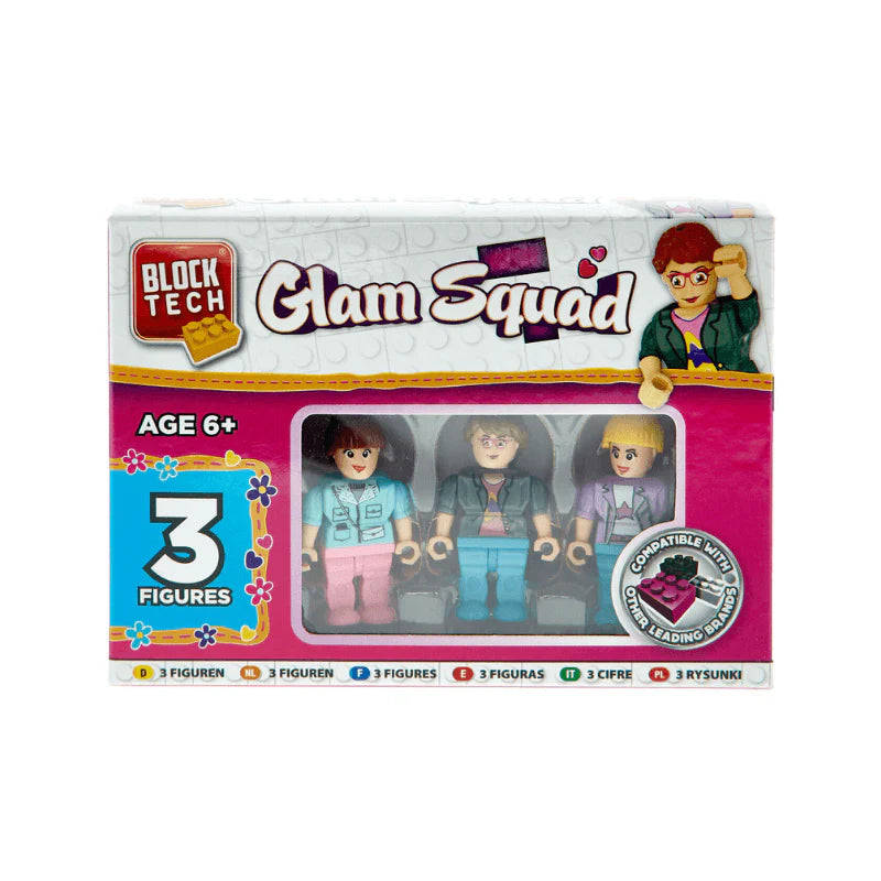 BlockTech Glam Squad 3 Figures