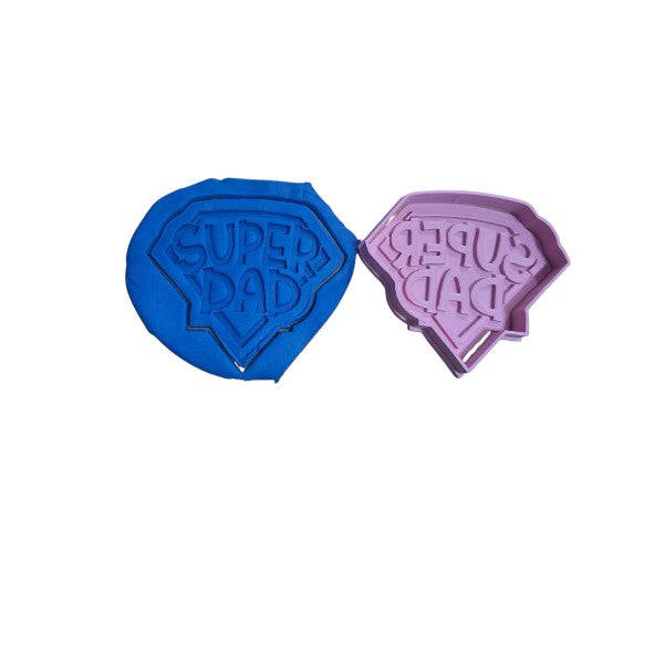 Hubbe Cookie Cutter - Super Dad