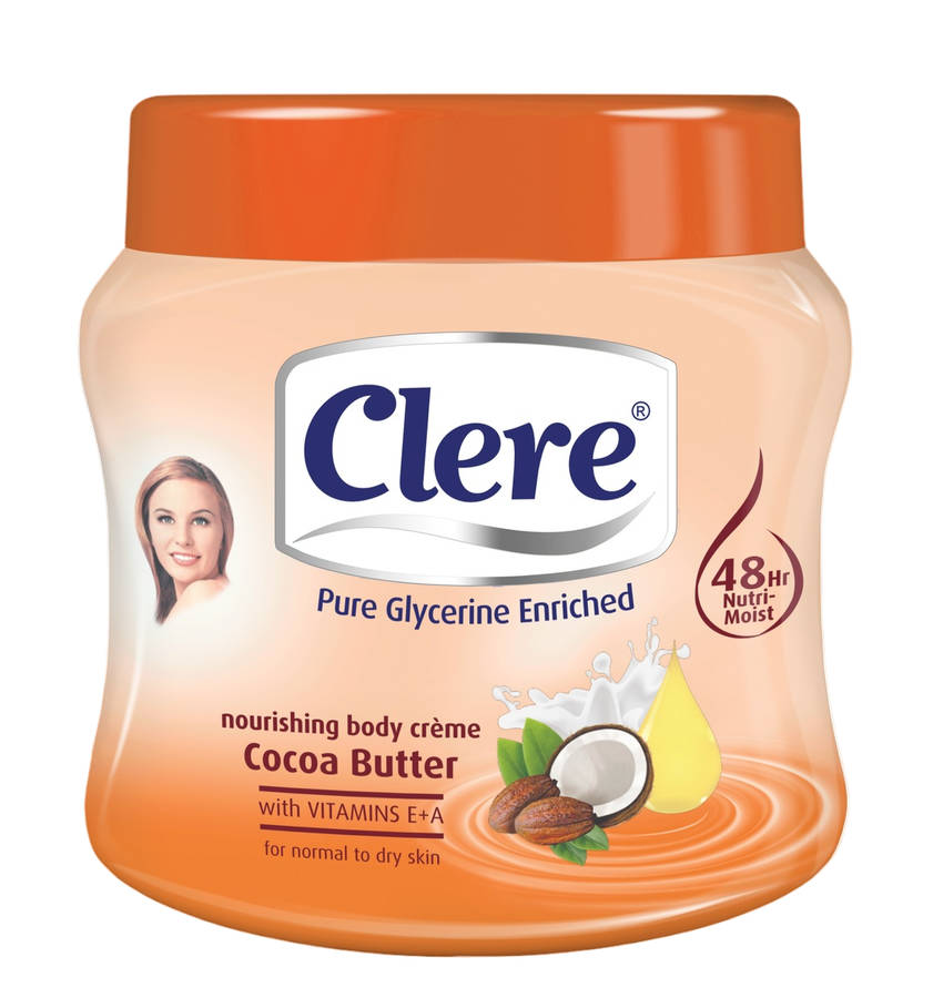 Clere Nourishing Cocoa Butter Body Crème 500ml